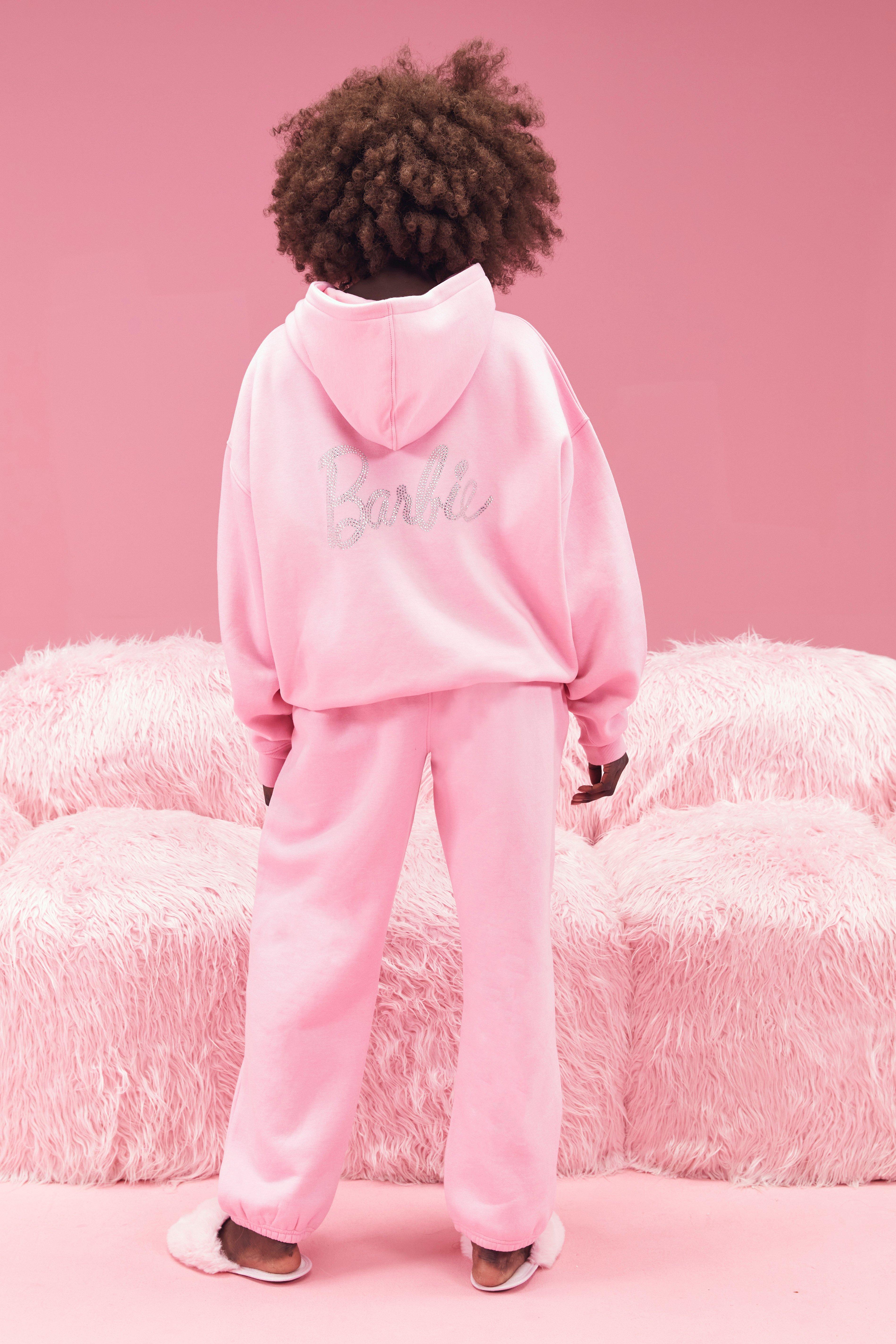 Baby pink hot sale joggers womens